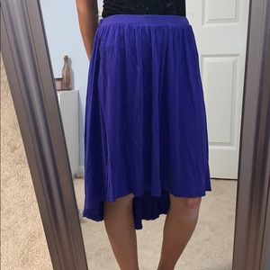 Purple high low skirt • FREE w/ bundle of 1+ items